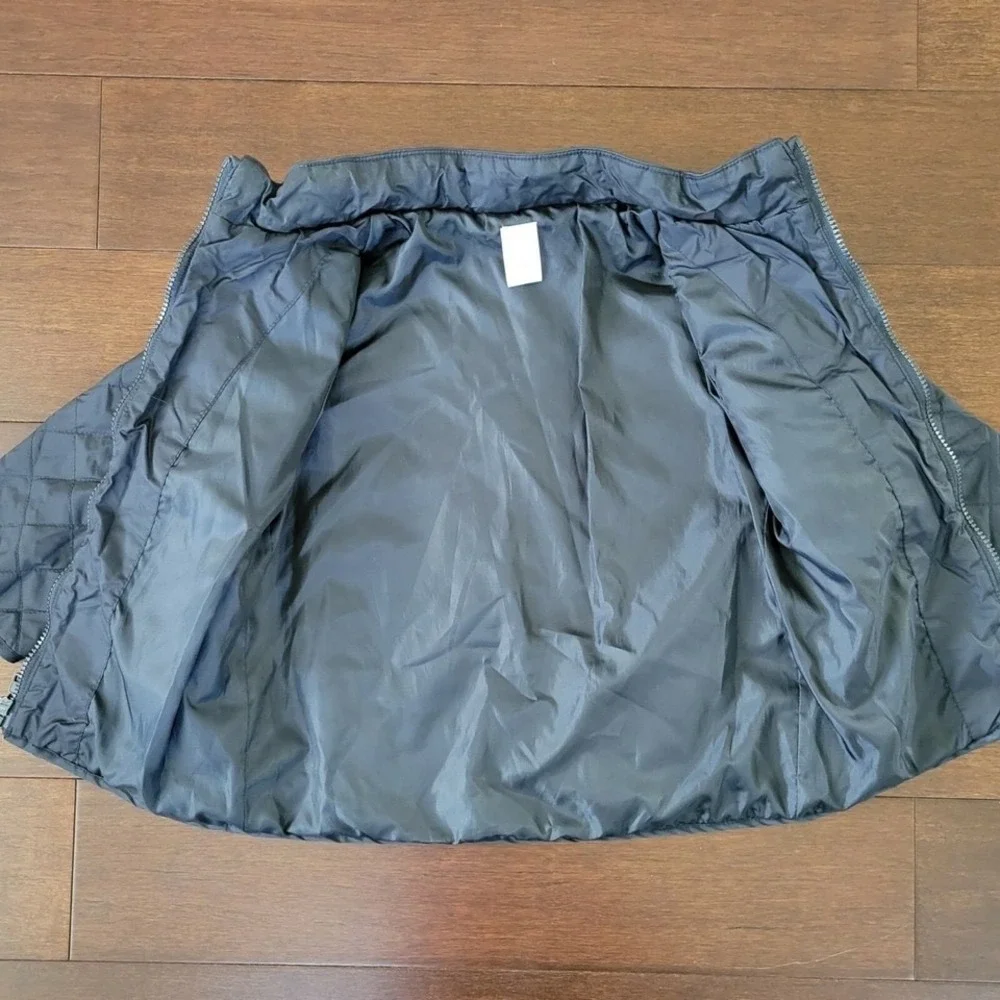 Gymboree Quilted Zip-Up Insulated Lightweight Jacket Navy Blue Size XS (3/4)